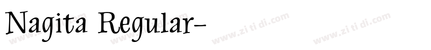 Nagita Regular字体转换